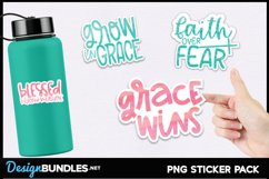 Christian Faith Watercolor PNG Sticker Pack Product Image 1