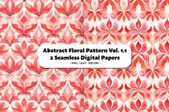 Abstract Floral Seamless Digital Paper Vol. 1.1, 2 PNG Product Image 1