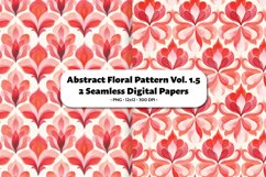 Abstract Floral Seamless Digital Paper Vol. 1.5, 2 PNG Product Image 1