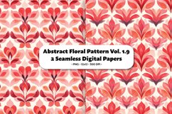 Abstract Floral Seamless Digital Paper Vol. 1.9, 2 PNG Product Image 1