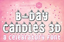 B-day Candles Font Family Product Image 3
