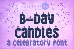 B-day Candles Font Family Product Image 2