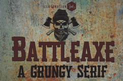 Battleaxe Font Family Product Image 1