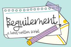 Beguilement Font Family Product Image 1