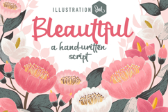 Bleautiful Bloom Font Family Product Image 2