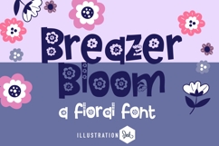 Breazer Bloom Font Family Product Image 1