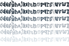 Christmas Calories Font Trio Product Image 8