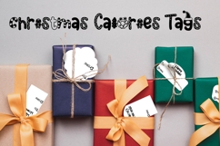 Christmas Calories Font Trio Product Image 9