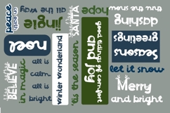 Christmas Deer Font Duo Product Image 2