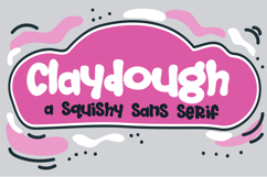 Claydough Font Family Product Image 1