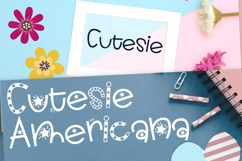 Cutesie Americana Font Family Product Image 1