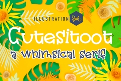 Cutesitoot Font Family Product Image 1