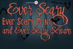 Ever Scary Font Trio Product Image 1