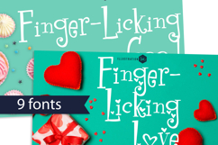 PN Finger Licking Font Family Product Image 1