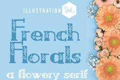 French Florals Font Family Product Image 2