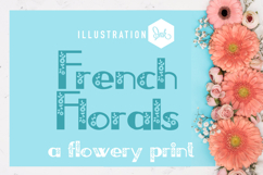 French Florals Font Family Product Image 1