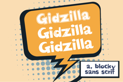 Gidzilla Font Family Product Image 1