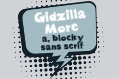 Gidzilla Font Family Product Image 3