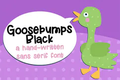 Goosebumps Font Family Product Image 9