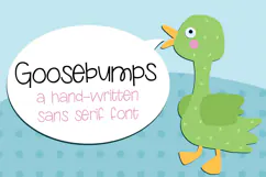 Goosebumps Font Family Product Image 8