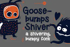 Goosebumps Font Family Product Image 1