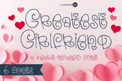 PN Greatest Girlfriend Font Family Product Image 1