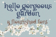 Hello Gorgeous Garden Font Family Product Image 1