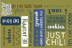 Home-cooked and Sanister Font Duo Product Image 3