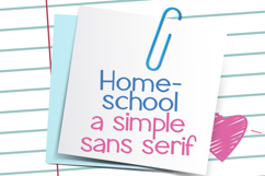 Homeschool Font Family Product Image 3