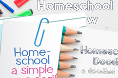Homeschool Font Family Product Image 1