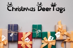 Christmas Deer Font Duo Product Image 9