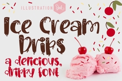 Ice Cream Drips Font Family Product Image 1