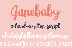 Junebaby Font Family Product Image 1