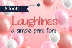 PN Laughlines Font Family Product Image 2