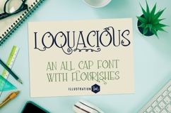 Loquacious Leafy Font Family Product Image 3