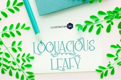 Loquacious Leafy Font Family Product Image 2