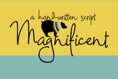 Magnificent Font Family Product Image 1
