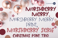 Marshberry Merry Font Trio Product Image 1