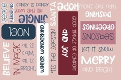 Marshberry Merry Font Trio Product Image 2