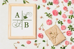 Mortarboard Monogram Font Family Product Image 5