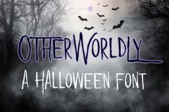 Otherworldly - Spooky Handwritten Halloween Font Product Image 1