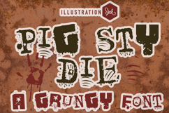 Pig Sty Font Family Product Image 2