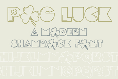 St. Patty Party Font Bundle Product Image 12