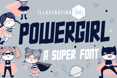 Powergirl Font Family Product Image 1