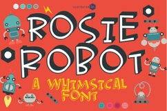 Rosie Robot Font Family Product Image 2