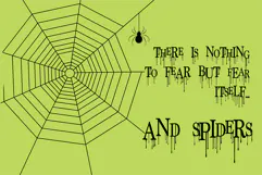 Unfortunate News Ooze | Drippy Serif Halloween Font Product Image 4