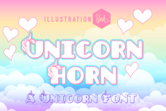 Unicorn Horn Font Family Product Image 2