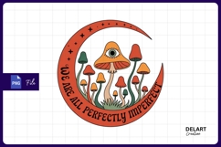 Perfectly imperfect mushroom patch sublimation Png Product Image 1