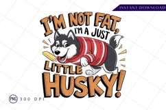 Funny husky cartoon design sublimation png Product Image 1