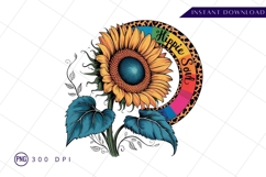 Sunflower hippie soul sublimation png Product Image 1